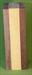 Rattle #1005 - Baby Rattle Blank - Walnut & Yellowheart  $8.49